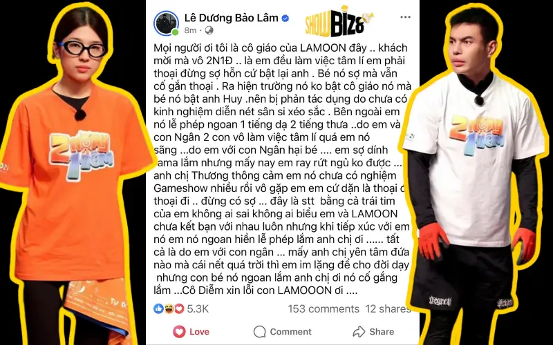 lê dương bảo lâm xin lỗi lamoon