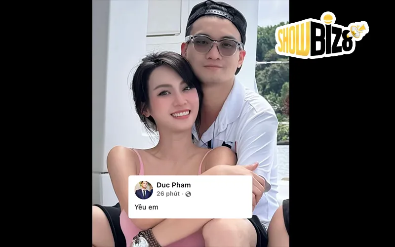 Đức Phạm công khai hẹn hò Vũ Thúy Quỳnh