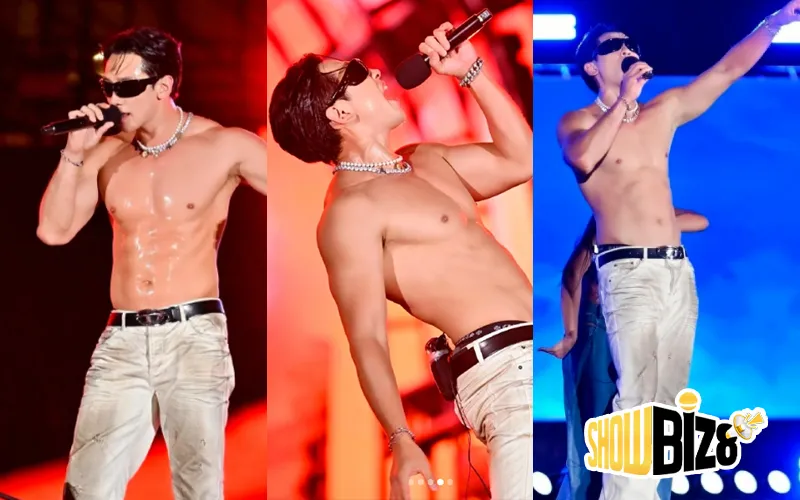 Bi Rain khoe body cực cháy tại WATERBOMB 2025