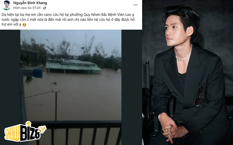 Diễn viên Đình Khang bất lực cầu cứu từ xa