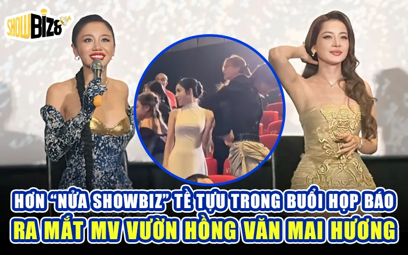 họp báo Vườn Hồng Văn Mai Hương