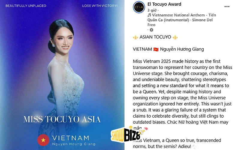 Hương Giang - Miss El Tocuyo Asia