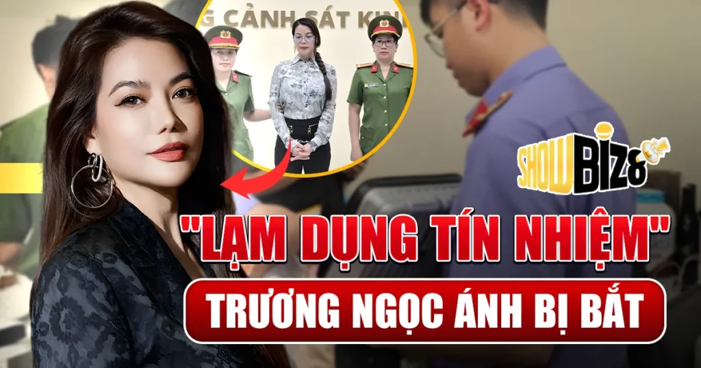 trương ngọc ánh bị bắt