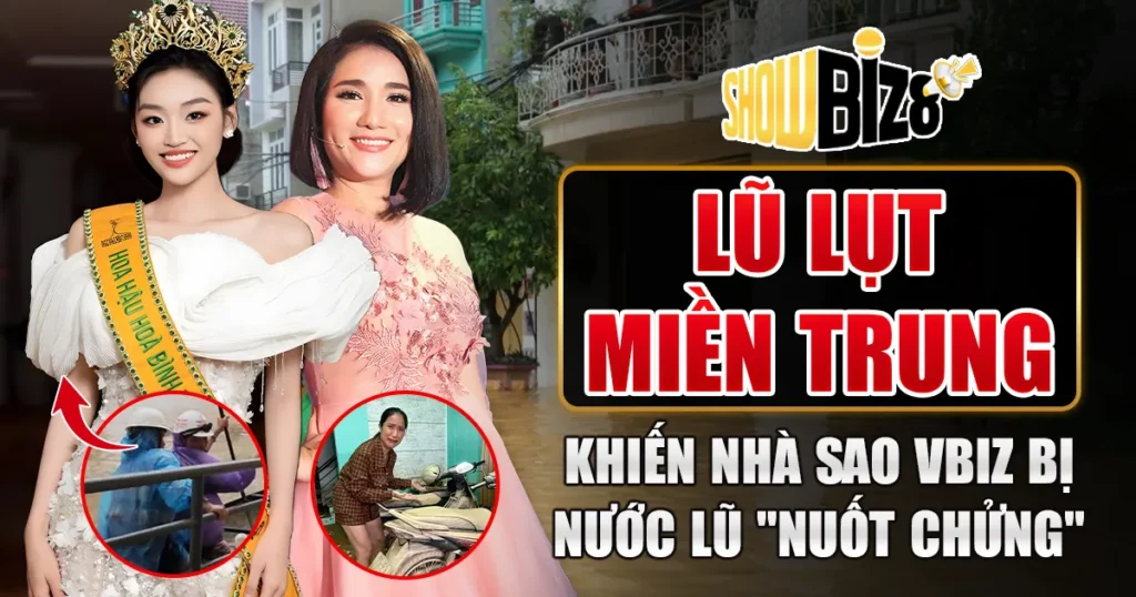 Lũ Lụt Miền Trung - Sao Việt cầu cứu