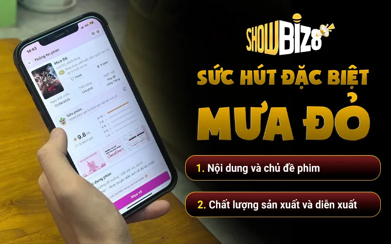 Phân tích sức hút đặc biệt của tác phẩm Mưa đỏ