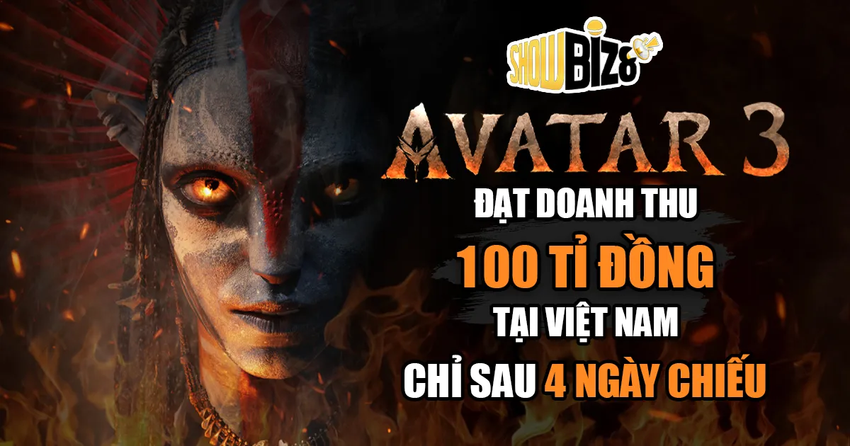 Avatar 3 thống trị rạp Việt: Cán mốc 100 tỷ sau 3 ngày chiếu