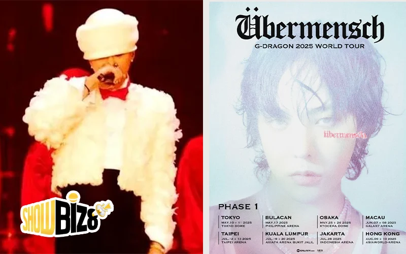 Chuyến lưu diễn quốc tế ấn tượng của G-Dragon