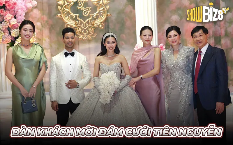 Khách mời đám cưới Tiên Nguyễn