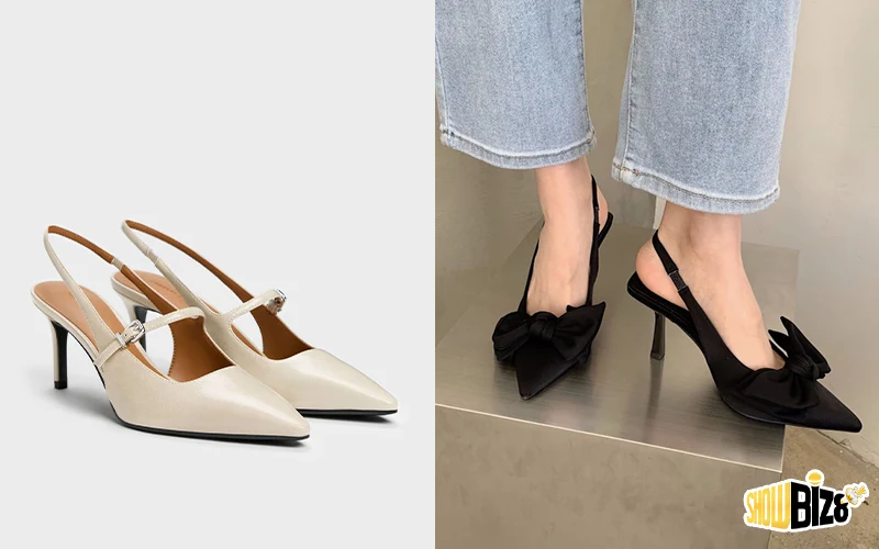Giày Mũi Nhọn: Thanh Lịch Nhưng Không Gò Bó