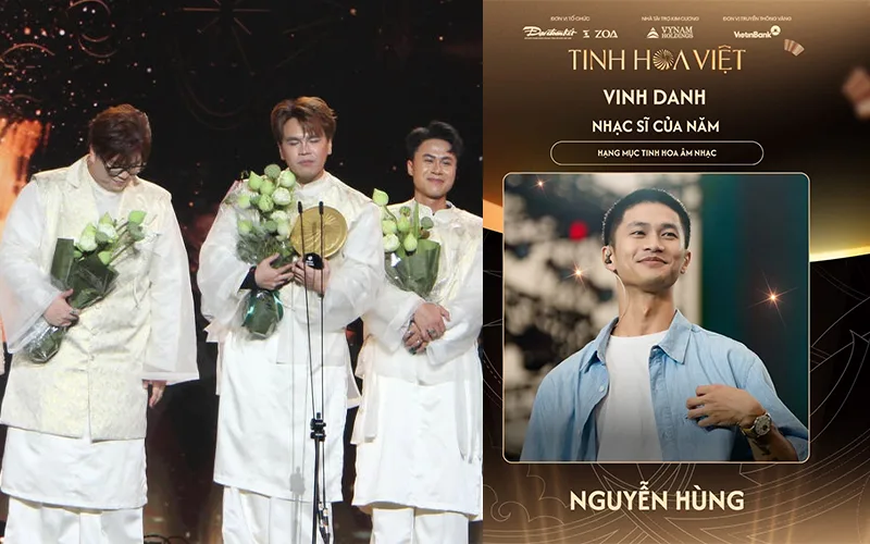 Nguyễn Hùng và nhóm DTAP thăng hoa với hai giải thưởng