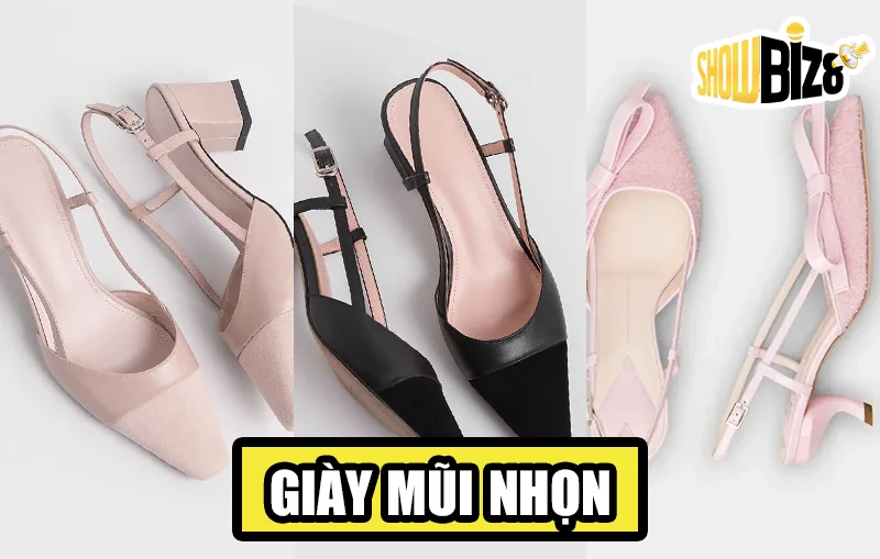 Giày Mũi Nhọn: Thêm Chiều Cao