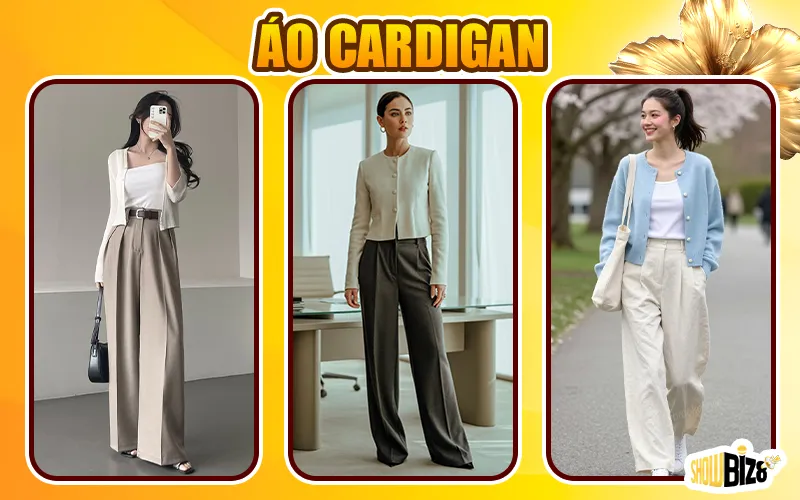 Áo Cardigan: Lựa Chọn Linh Hoạt