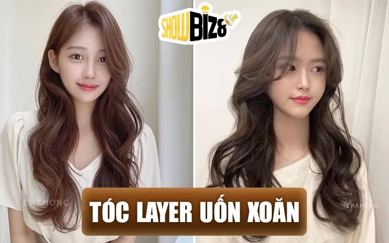 Tóc Layer Uốn Xoăn