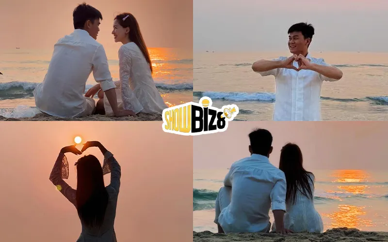 Khoảnh khắc ngọt ngào của Hòa Minzy và Thăng Văn Cường