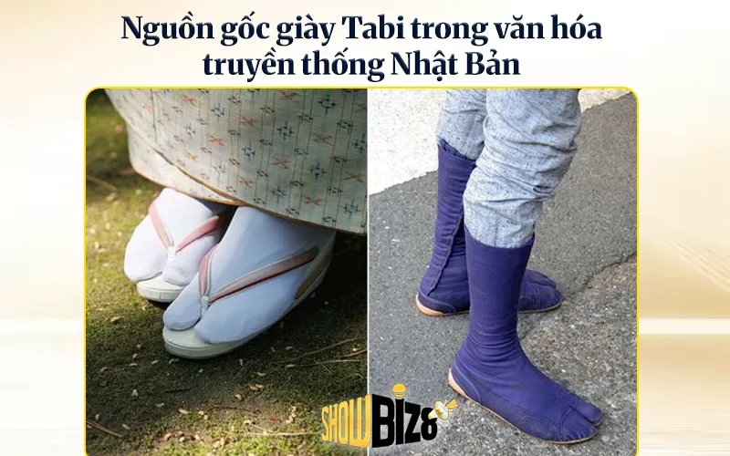 Nguồn gốc giày Tabi