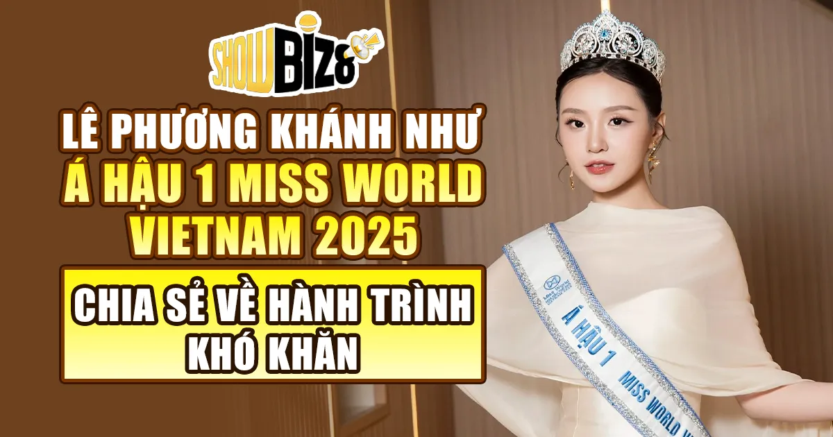 Á hậu 1 Miss World Vietnam 2025