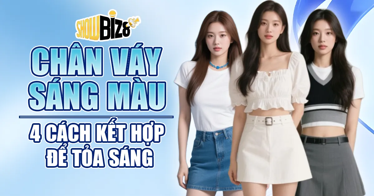 Chân Váy Sáng Màu