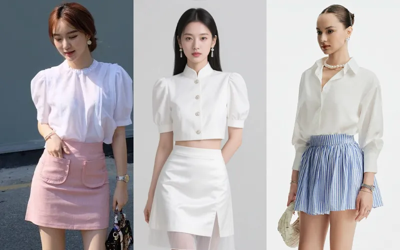 Diện cùng áo sáng màu – Tươi tắn và bắt mắt