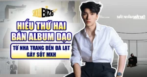 HIEUTHUHAI bán album dạo