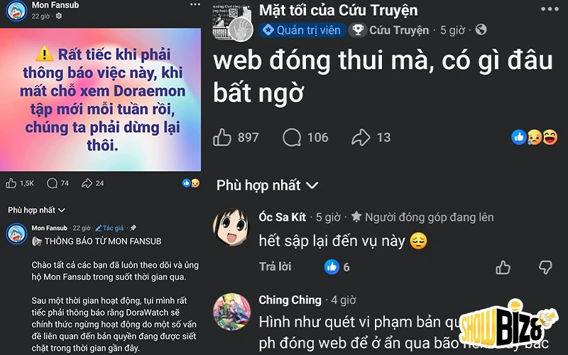 Mon Fansub Dừng Dịch Phim
