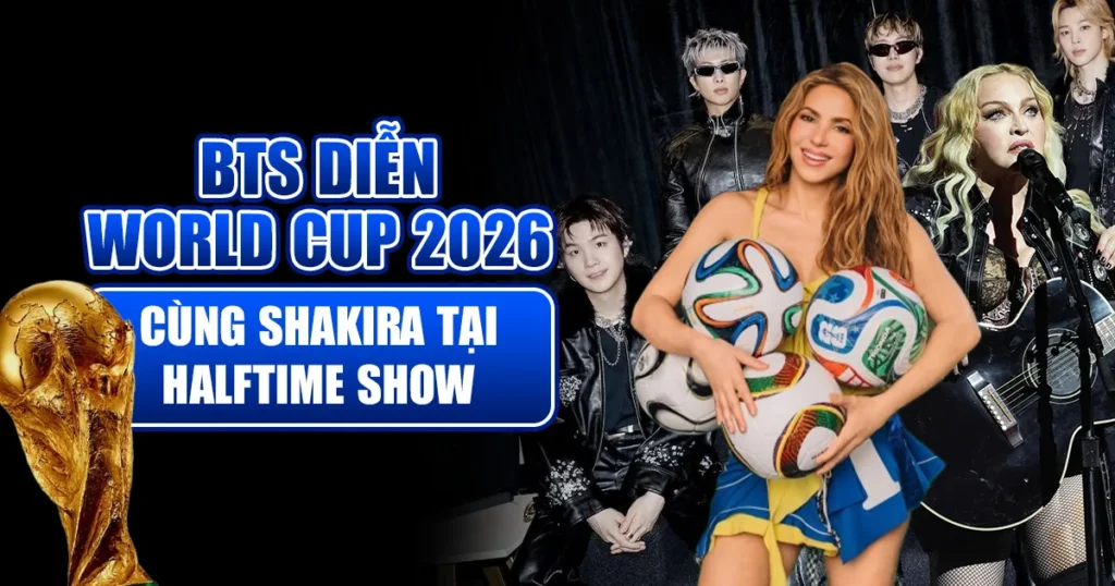 BTS diễn World Cup 2026