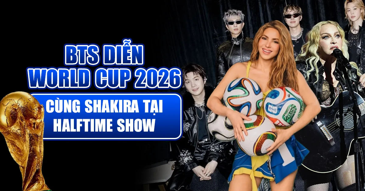 BTS diễn World Cup 2026