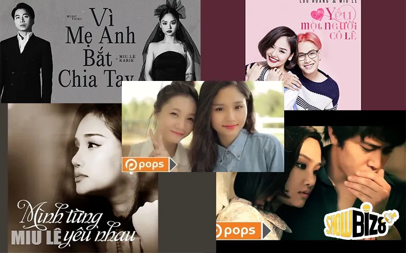 Các ca khúc nổi tiếng của Miu Lê
