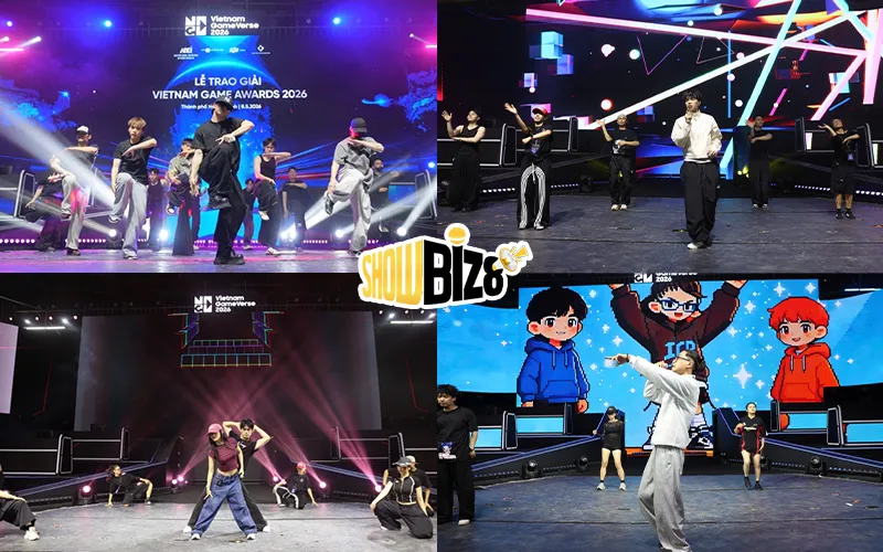 Các phần trình diễn khuấy động sân khấu Vietnam Game Awards 2026