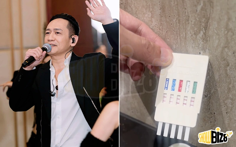 Duy Mạnh công khai test nhanh tại nhà