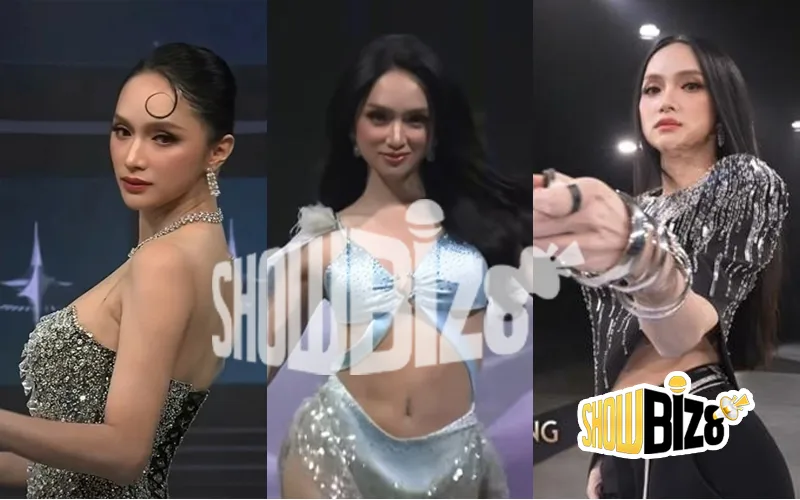 Hương Giang gây chú ý khi xuất hiện biểu diễn mở màn