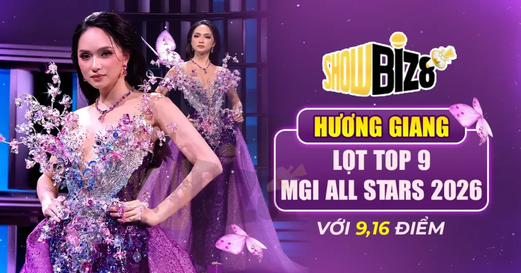 Hương Giang Lọt Top 9 MGI