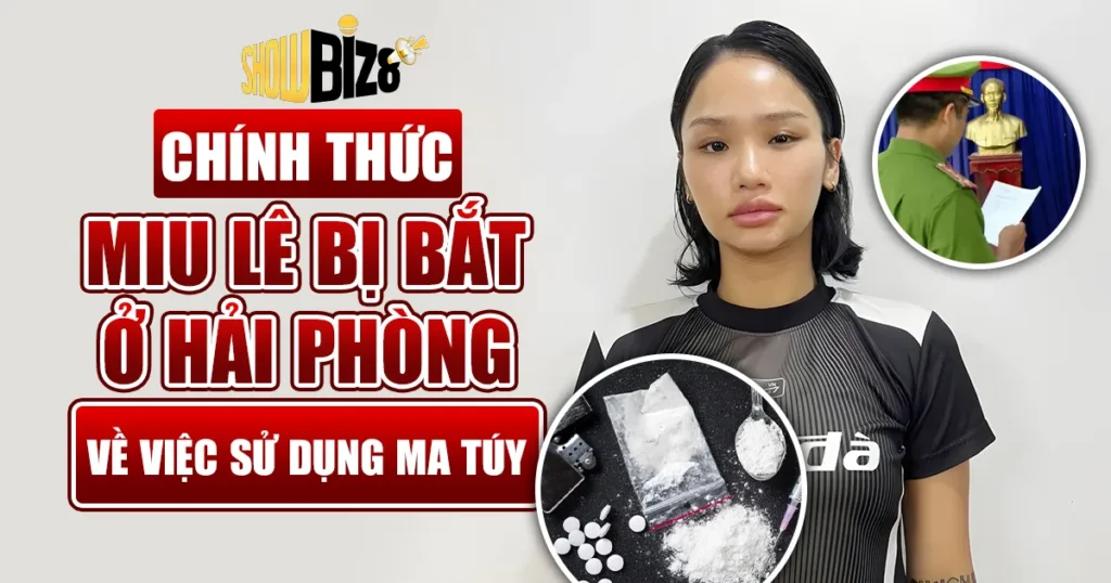 Miu Lê bị bắt ở Hải Phòng