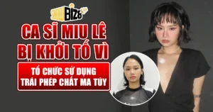 Miu Lê bị khởi tố vì tổ chức sử dụng ma túy