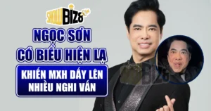 Ngọc Sơn có biểu hiện lạ