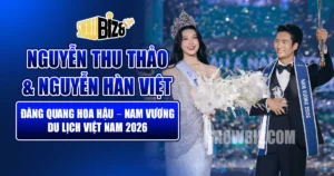 Nguyễn Thu Thảo và Nguyễn Hàn Việt đăng quang