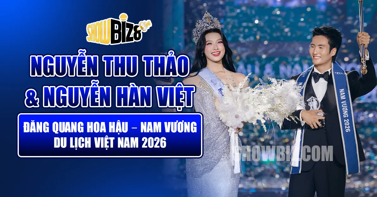 Nguyễn Thu Thảo và Nguyễn Hàn Việt đăng quang