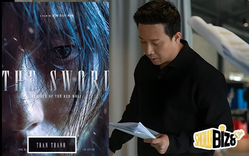 Poster phim Thanh kiếm của Godumakhan có tên Trấn Thành 
