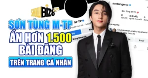 Sơn Tùng M-TP ẩn hơn 1.500 bài đăng