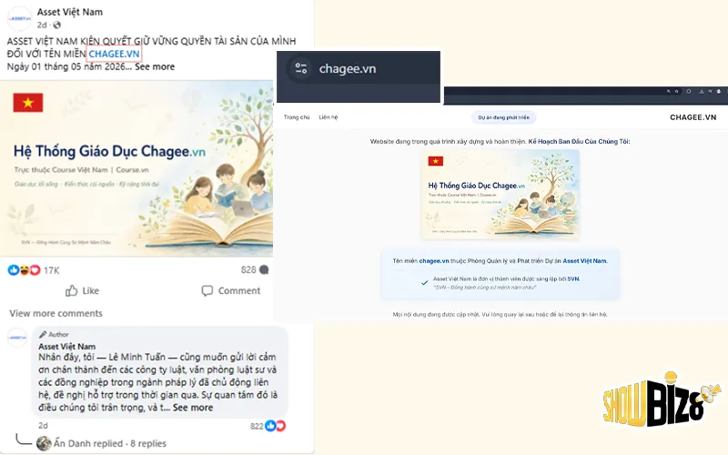 Tên miền chagee.vn thuộc quyền sở hữu của Asset Việt Nam