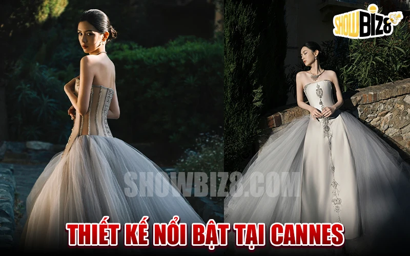 Châu Dã tỏa sáng với thiết kế nổi bật tại Cannes