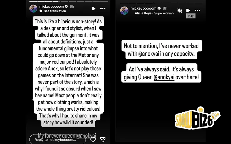 Lời Trình Bày Từ Stylist Mickey Freeman
