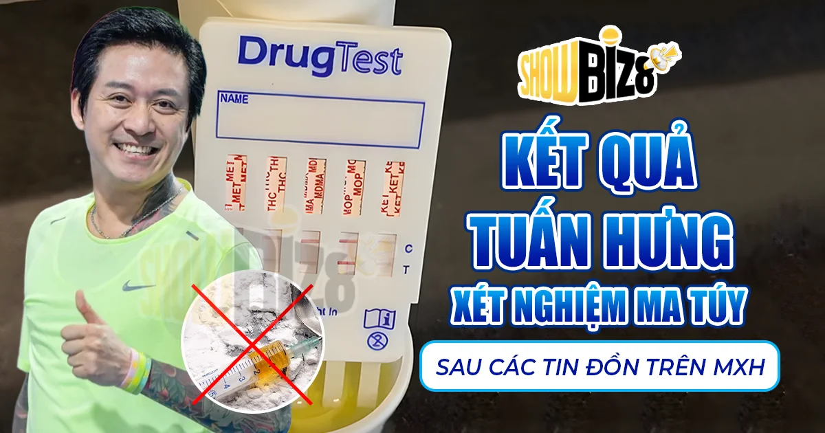 Tuấn Hưng xét nghiệm ma túy