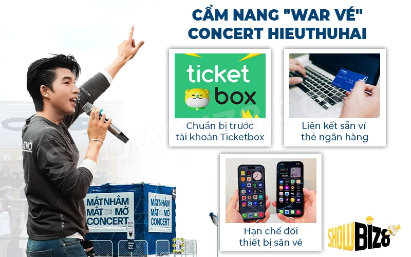 Cẩm nang săn vé concert Mắt Nhắm Mắt Mở