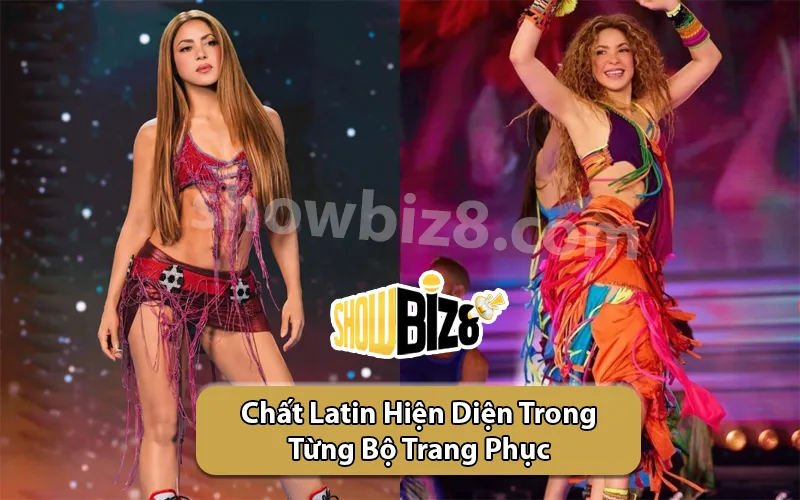 Chất latinh hiện diện trong từng outfit