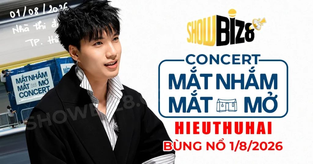 Concert Mắt Nhắm Mắt Mở của HIEUTHUHAI