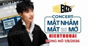 Concert Mắt Nhắm Mắt Mở của HIEUTHUHAI
