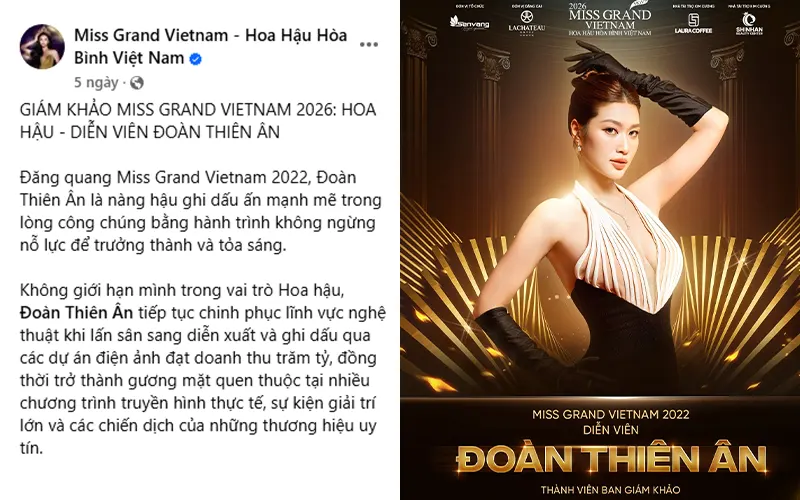 Đoàn Thiên Ân - hoa hậu với nhiều nỗ lực
