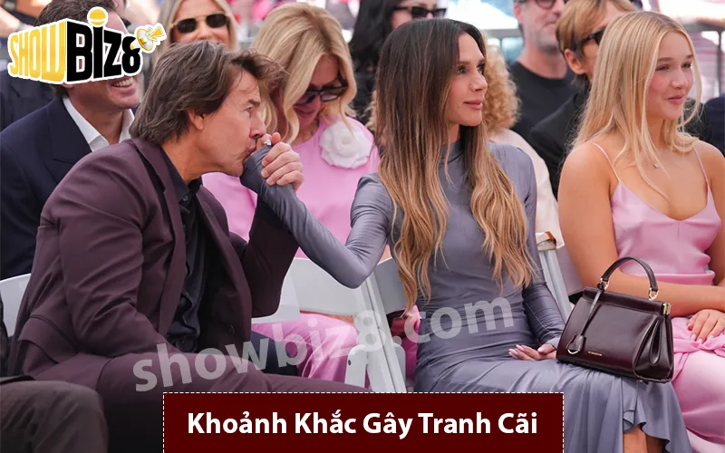 Khoảnh khắc Tom Cruise hôn tay Victoria Beckham