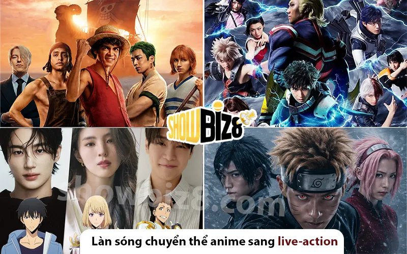 Làn sóng chuyển thể anime thành phim live-action