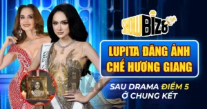 Lupita đăng ảnh chế Hương Giang